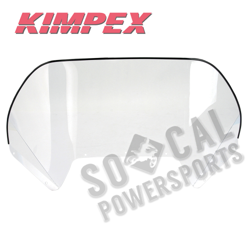 Kimpex - Kimpex Polycarbonate Windshield - Standard - 13in. - Clear - 06-645