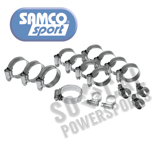 SAMCO Sport - SAMCO Sport Radiator Hose Clamp Kit - CKDUC3