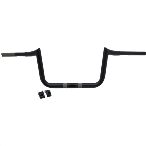 LA Choppers - LA Choppers 1-1/4in. Hefty Prime Ape Handlebars - 10in. Rise - Flat Black - LA-7353-10M