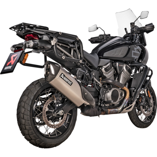 Akrapovic - Akrapovic Slip-on Series Muffler and Link Pipe - S-HD12SO1-HAFT