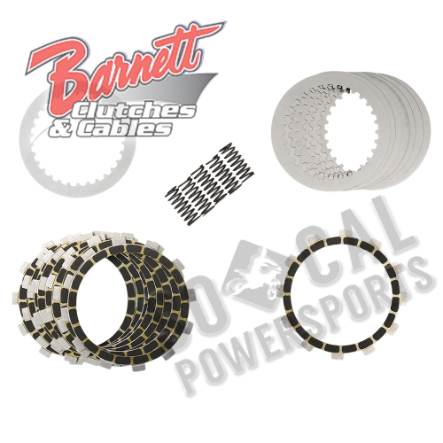 Barnett - Barnett Complete Dirt Digger Clutch Kit - Carbon Fiber - 303-90-20049