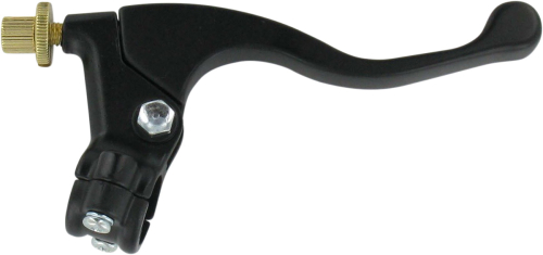 Parts Unlimited - Parts Unlimited Right Hand Shorty Style Power Lever Assembly - Black - 43-1104R