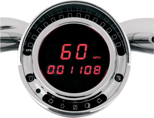 Dakota Digital - Dakota Digital Direct Plug-In Speedometer for Big Dog Models with Factory Tach Ring - BD-140-R