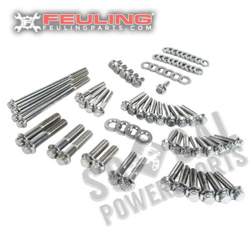 Feuling - Feuling Primary and Transmission 12 Point Bolt Kit - 3059