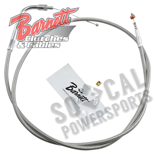 Barnett - Barnett Stainless Clear-Coated Idle Cable (+6in.) - 102-30-40011-06