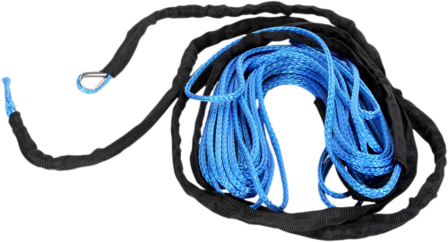 Moose Utility - Moose Utility Synthetic Winch Cable - 1/4in. x 50ft. - Blue - 4505-0616