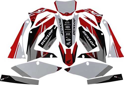 DCOR - DCOR COR 9 Honda Complete Graphics Kit - White - 20-10-442