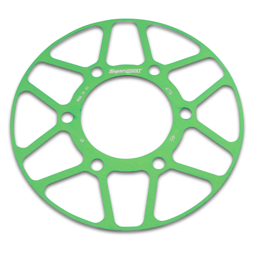 Supersprox - Supersprox Edge Disc Insert - 46T Rear Sprocket - Green - RACD-478-46-GRN