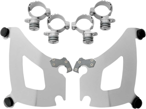 Memphis Shades - Memphis Shades Trigger-Lock Mount Kit for Bullet Fairing - Polished - MEK1971