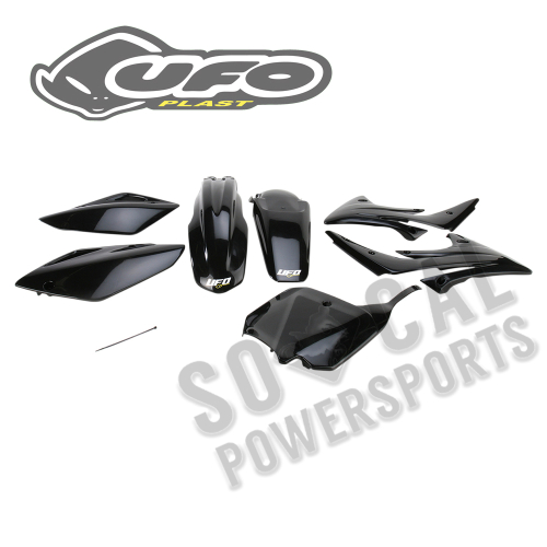 UFO Plastics - UFO Plastics Complete Body Kit - Black - HOKIT111-001