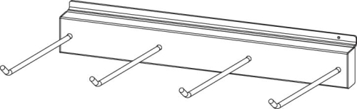 Icon - Icon Slatwall Glove Display - 4-Peg - 9903-0496
