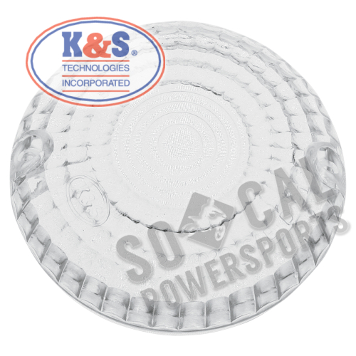K&S Technologies - K&S Technologies DOT Approved Turn Signal Replacement Lens - Clear - 25-4020C