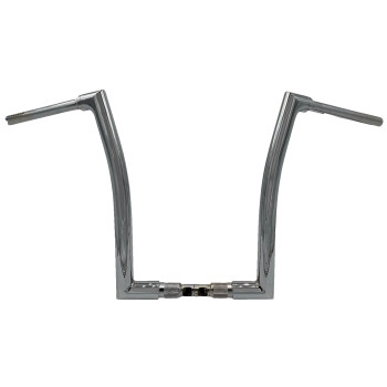 Fat Baggers, Inc. - Fat Baggers, Inc. 1-1/2in. EZ Install Flat Top Handlebar - Chrome - 616016