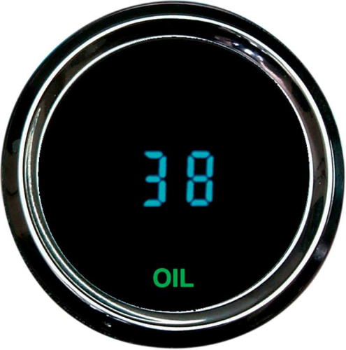 Dakota Digital - Dakota Digital Round Mini Oil Pressure Gauge - Sending Unit - HLY-3032