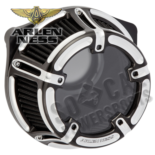 Arlen Ness - Arlen Ness Method Clear Sucker Air Cleaner Kit - Contrast - 18-962