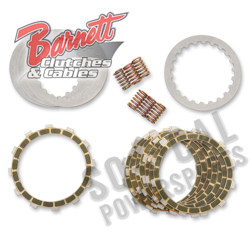 Barnett - Barnett Complete Dirt Digger Clutch Kit - Kevlar - 303-48-10005