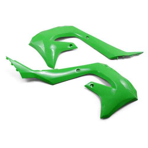 Cycra - Cycra Powerflow Intake Radiator Shrouds - Green - 1CYC-1871-72