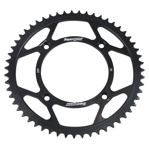 Supersprox - Supersprox Steel Rear Sprocket - 55T - RFE-209-55-BLK