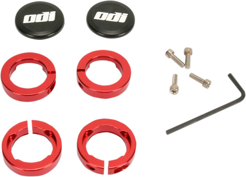 ODI - ODI Lock Jaw Clamp - Red - L70LJR