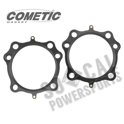 Cometic Gasket - Cometic Gasket Head Gasket for 4.125in Bore S&S Super Sidewinder Plus - MLS - .027in - C9930