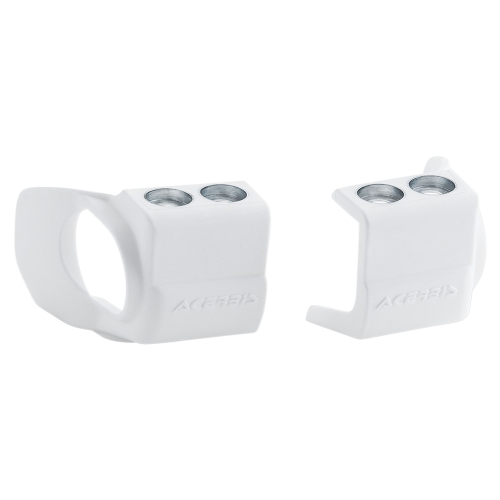 Acerbis - Acerbis Shoe Protectors For Inverted Forks - White - 2709690002