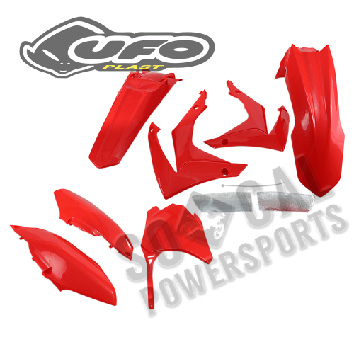 UFO Plastics - UFO Plastics Complete Body Kit - Red - HOKIT116070