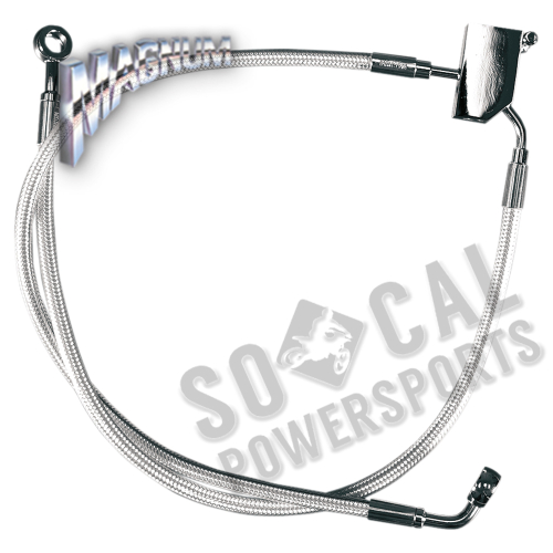 Magnum - Magnum Sterling Chromite II Braided Rear Brake Line Kit - 3612A