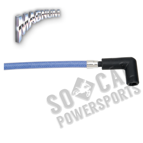 Magnum - Magnum Braided Spark Plug Wires - Candy Apple Blue - 3040B