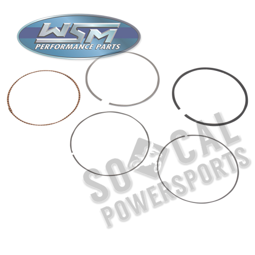 WSM - WSM Piston Ring Set - 81.00mm Bore - 51-256-07