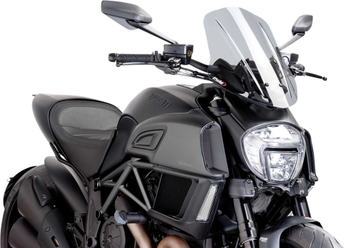 PUIG - PUIG Naked New Generation Touring Windscreen - Smoke - 7570H