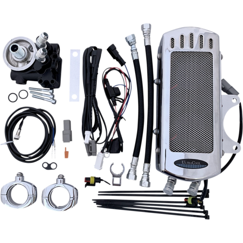 UltraCool - UltraCool Oil Cooler Kit - Chrome - IN-1C