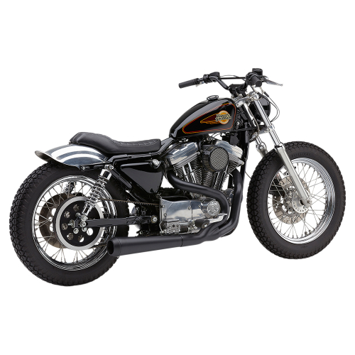 Cobra - Cobra El Diablo 4in. 2-Into-1 Exhaust System - Black - 6471B