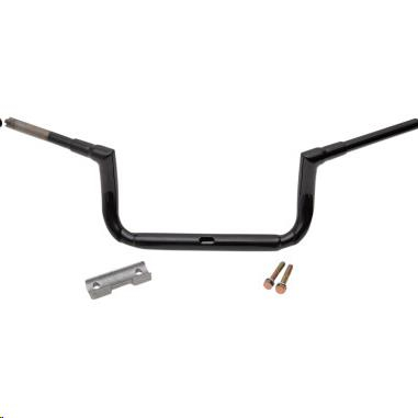 LA Choppers - LA Choppers 1-1/2in. Grande Twin Peaks Touring Handlebars - 8in. Rise - Gloss Black - LA-7365-08B