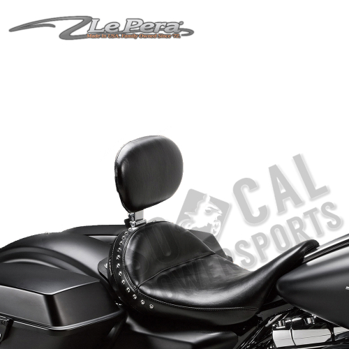 Le Pera - Le Pera Monterey Solo Seat with Driver Backrest - LK-697BR