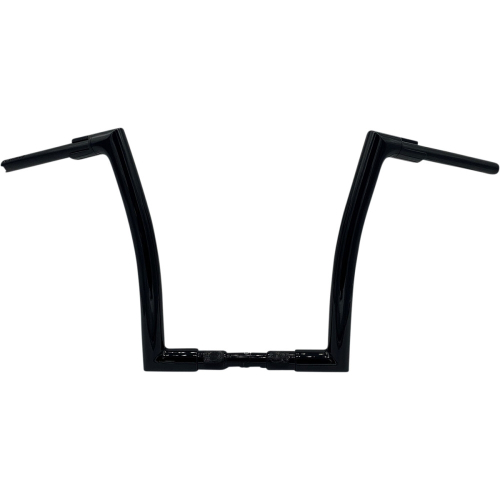 Fat Baggers, Inc. - Fat Baggers, Inc. 1-1/2in. Flat Top EZ Install Handlebar - Gloss Black - 608014-B