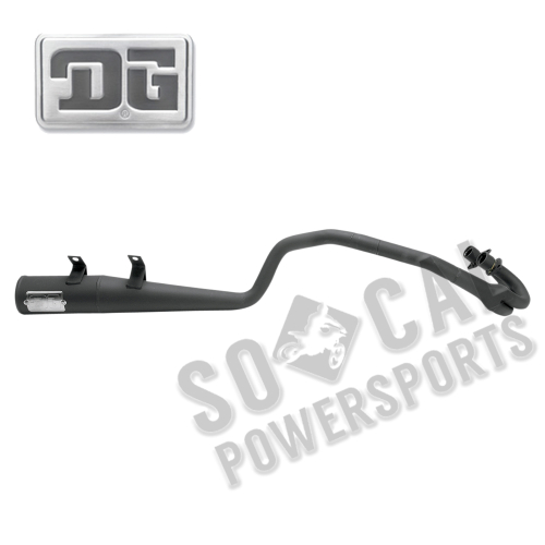 DG Performance - DG Performance RCM Exhaust System - Steel - 04-2112