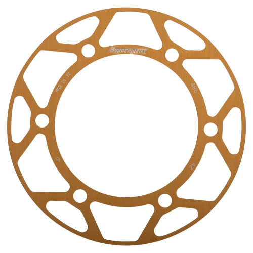 Supersprox - Supersprox Edge Disc Insert - 42T Rear Sprocket - Gold - RACD-486-42-GLD