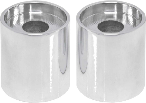 LA Choppers - LA Choppers Riser Extension for 1-1/4in. Handlebar - 1-1/2in Rise - Chrome - LA-7414-02