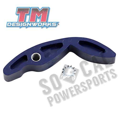 T.M. Designworks - T.M. Designworks Lower Chain Guide Pad - Blue - KTM-LCG-BL2