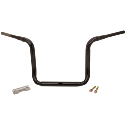 LA Choppers - LA Choppers 1-1/2in. Grande Touring Ape Hanger Handlebars - 10in. Rise - Gloss Black - LA-7322-10B