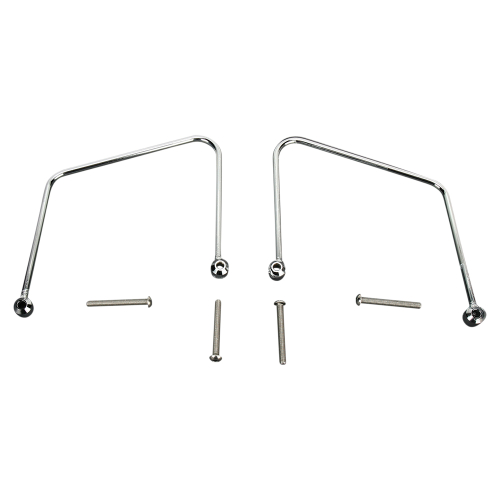 Cobra - Cobra Saddlebag Supports - Chrome - 02-6325