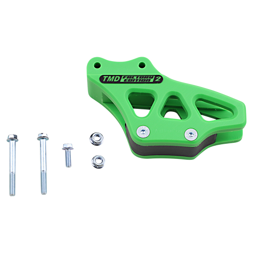 T.M. Designworks - T.M. Designworks Factory Edition Mini Bike Rear Chain Guide - Green - RCG-KA85-GR