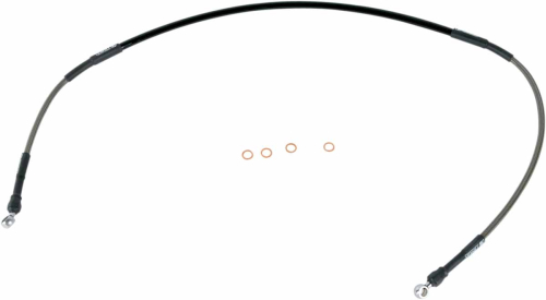 Moose Racing - Moose Racing Stainless Steel Braided Brake Line - K01-1-035/P