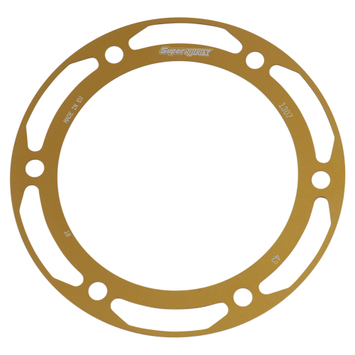 Supersprox - Supersprox Edge Disc Insert - 43T Rear Sprocket - Gold - RACD1307-43-GLD