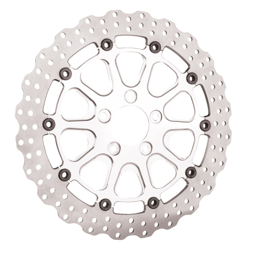 SLYFOX - SLYFOX Full Floating Front Brake Rotor - 13in. - Raw - 0133-3061S-M