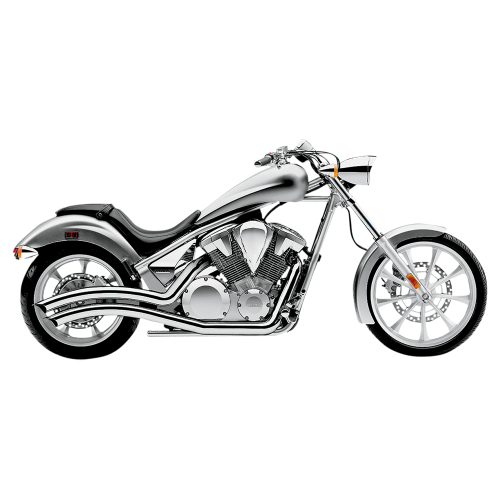 Cobra - Cobra Speedster Swept Exhaust - Chrome - 1233