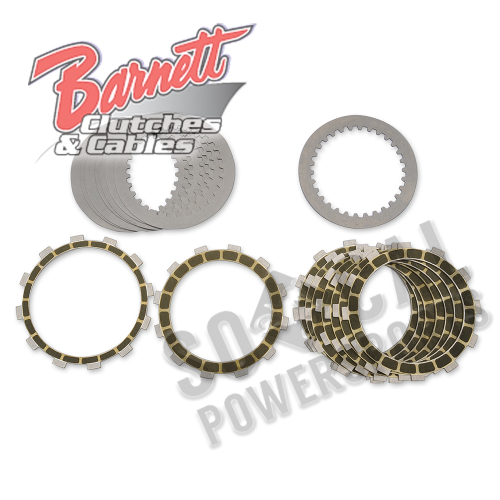 Barnett - Barnett Clutch Plate Kit - 306-90-10073