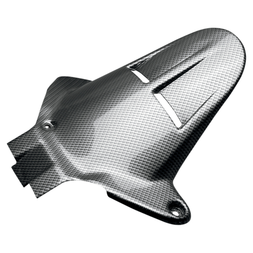 Maier Mfg - Maier Mfg Rear Hugger - Gloss Carbon Fiber Look Black - 05901-30