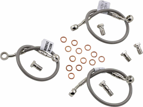 Galfer Brakes - Galfer Brakes Stainless Steel Front Hydraulic Brake Line Kit - FK003D242-3