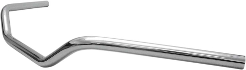 Flanders - Flanders 1in. Beach/Knucklehead Custom Bend Handlebar - Knurled and Dimpled - Chrome - 650-08535